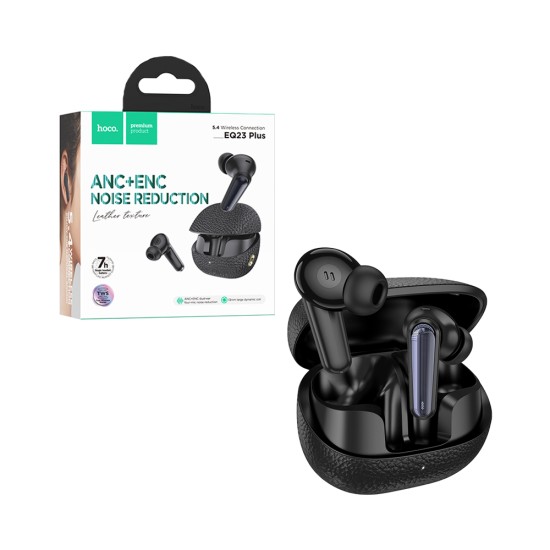 Hoco True Wireless Earbuds EQ23 Plus ANC+ENC Black Hoco True Wireless Earbuds EQ23 Plus ANC+ENC Black